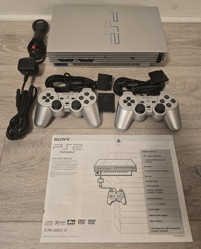 Sony playstation fat silver - playstation, 2