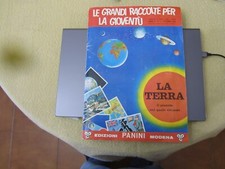 ALBUM DI FIGURINE ORIGINALE PANINI - LA TERRA - ANNO 1966 - OTTIMO++  (-44 FIG.)