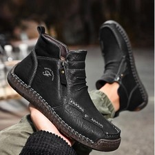 Stivaletti retrò punta tonda