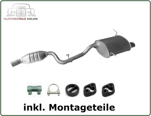 Silenziatore centrale bmw z3 - silenziatore,