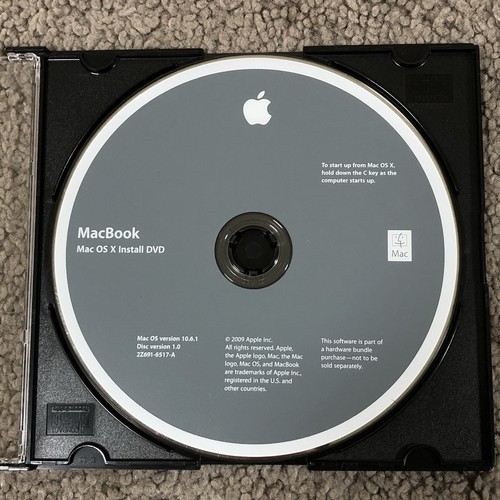 Macbook mac installa dvd - macbook, x