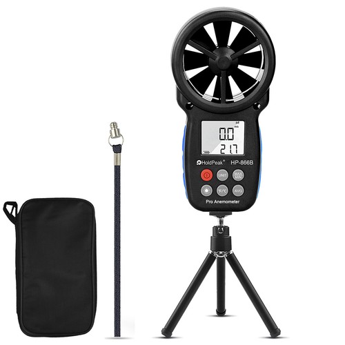 Anemometro digitale misuratore
