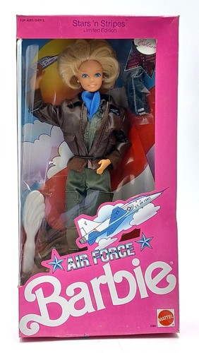 Bambola barbie aeronautica - bambola,