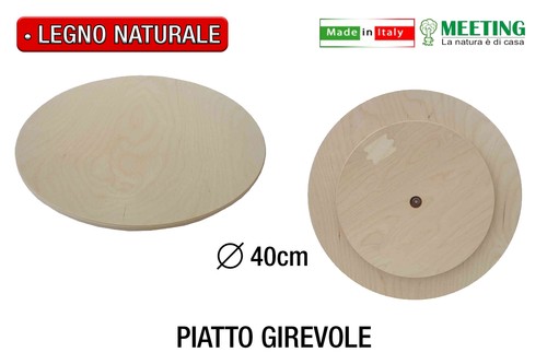 Pedana girevole legno - girevole, in