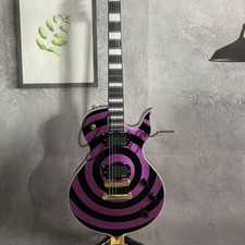 Metallic Purple Zakk Wylde Odin Grail Bullseye chitarra elettrica pickup HH EMG