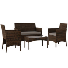 Outsunny Set da Giardino 4pz