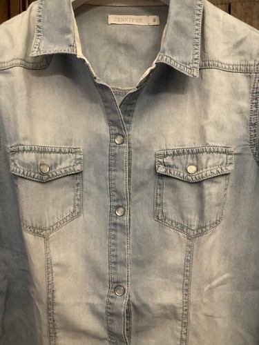 Camicia jeans sfumata - camicia,