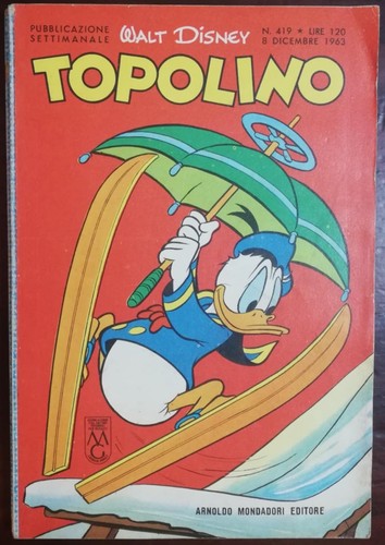 Topolino libretto 419 ottimo - -,