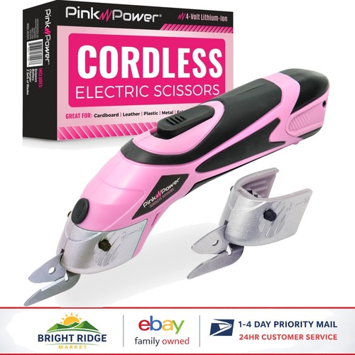 Forbici elettriche rosa con - elettriche,