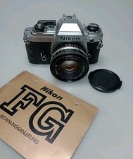 Nikon FG + obiettivo Nikon E