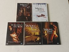DVD HORROR WRONG TURN 1 2 3 4