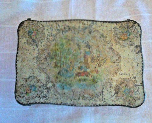 Scatola latta heller - heller, vintage