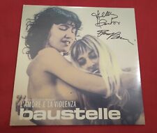 BAUSTELLE - L'amore È La  Violenza  Lp AUTOGRAFATO NUMERATO 