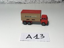 matchbox superfast  container truck mercedes 1976 n 42