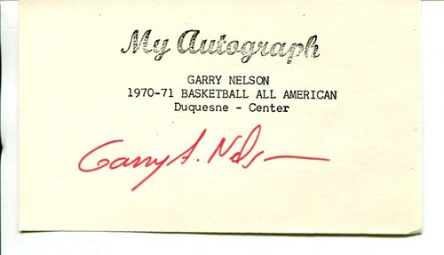 Garry nelson all american - garry,