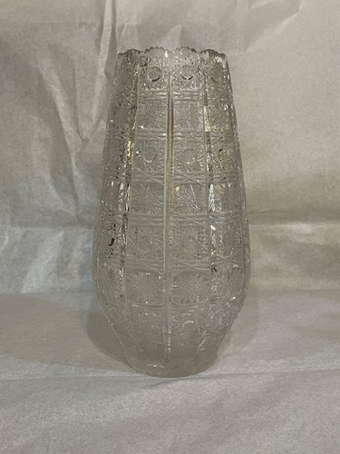 Vaso cristallo lavorato - vaso, in