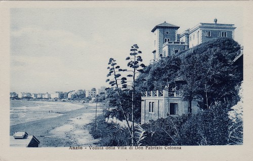 Anzio veduta della villa - veduta,