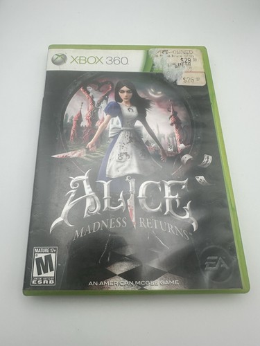 Alice follia ritorna - alice, xbox