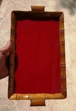 Antico Vassoio Legno Plastica