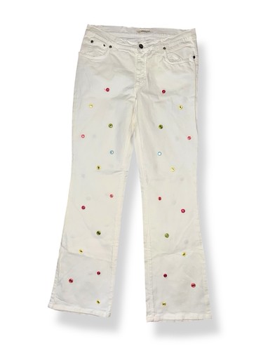 Jeans blumarine impreziosito - blumarine,