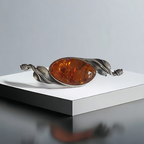 Argento spilla in - *,