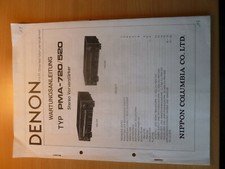 DENON PMA-720 -520 Manuale di