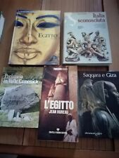 ARCHEOLOGIA LOTTO 15 LIBRI ANTICO EGITTO, ITALIA SCONOSCIUTA, PREISTORIA, SARDEG