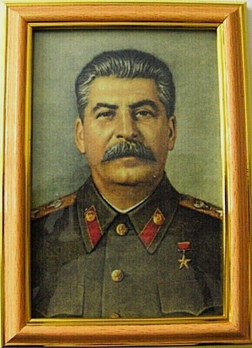 Joseph stalin framed photo - stalin,