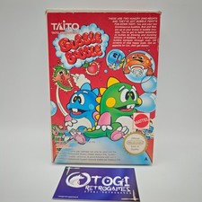 BUBBLE BOBBLE NINTENDO NES MATTEL PAL A CIB COMPLETO