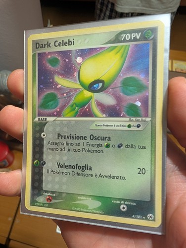 Dark celebi 101 holo ex - dark,