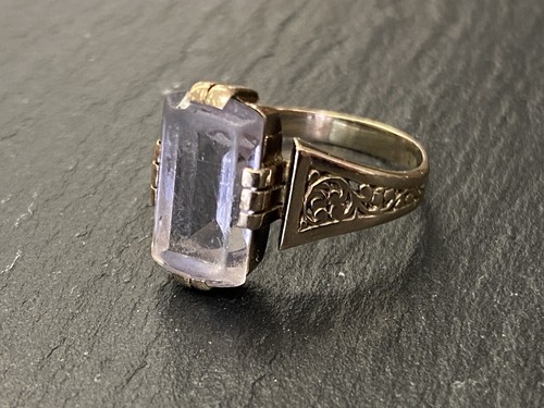 Anello cristallo rocca - anello,