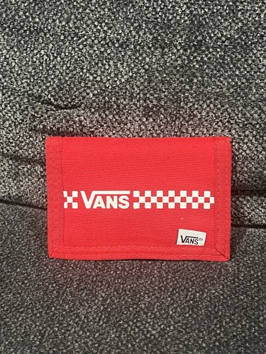 Portafoglio vans rosso - portafoglio,