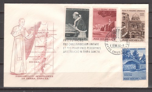 21075 vaticano 1964 papa - vaticano, paolo