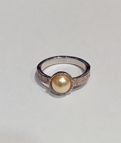 Anello decorato argentato con - anello,