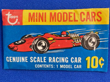 TOPPS MINI MODEL CARS 1970 -