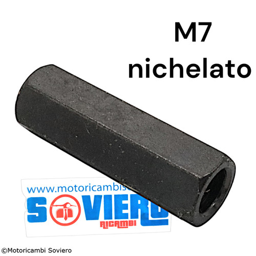 Dado colonnetta nichelato - dado, m7