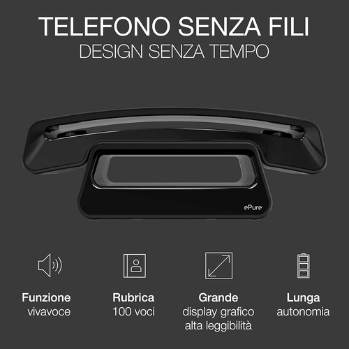 Alcatel pure telefono cordless - pure,
