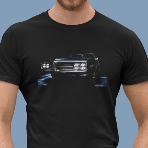 Shirt pontiac firebird - 68,