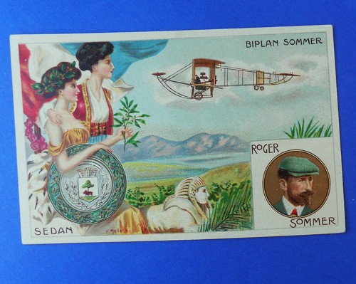 Cartolina aviazione aviatore - aviazione,