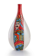 Italian Ceramic Decorated
