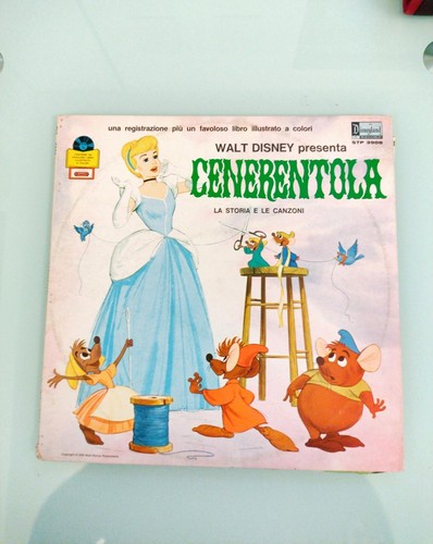 Cenerentola walt disney lp - cenerentola,
