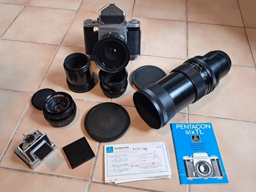 Pentacon six avec 3 - pentacon,