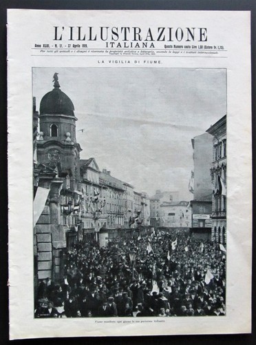 1919 fiume roma nuovo - 1919, ponte