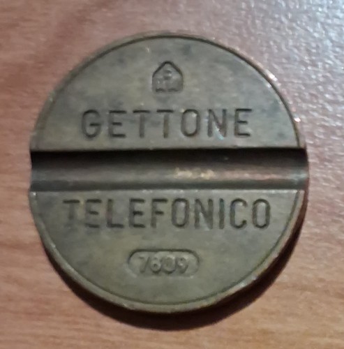 Gettone telefonico 7809 - gettone,