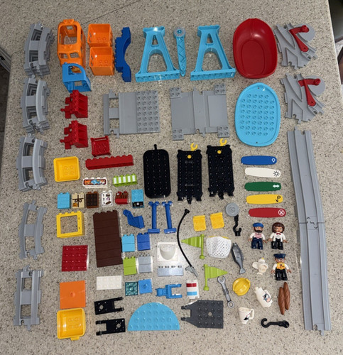 Lego duplo set 10875 treno - duplo,