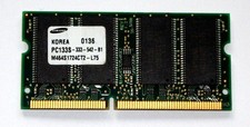 128 MB SO-DIMM 144-pin SD-RAM