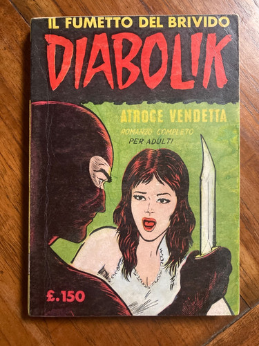 Diabolik prima serie n - prima, n°