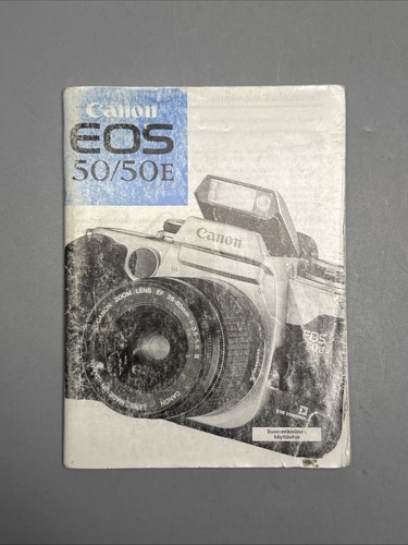 Canon eos 50e käyttöohje - eos, 50/50e