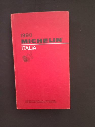 Guida michelin italia - michelin, 1990