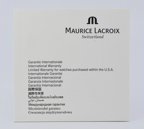 Maurice lacroix libretto - maurice, di